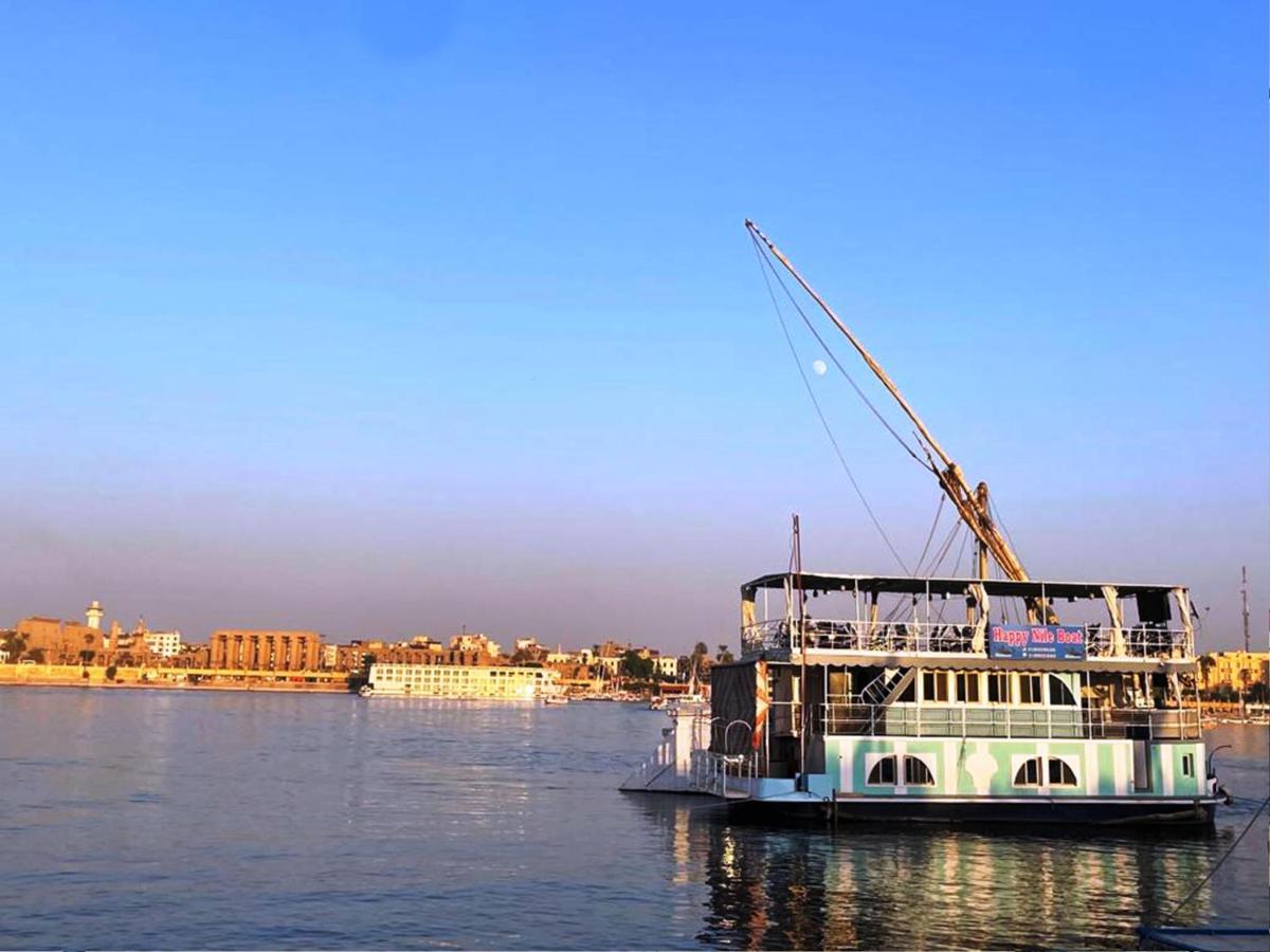 Floating Hotel- Happy Nile Boat Luksor Dış mekan fotoğraf