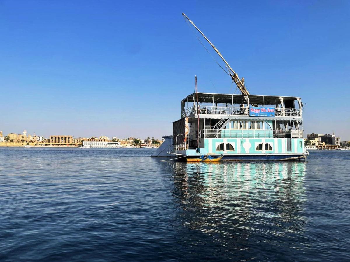 Floating Hotel- Happy Nile Boat Luksor Dış mekan fotoğraf