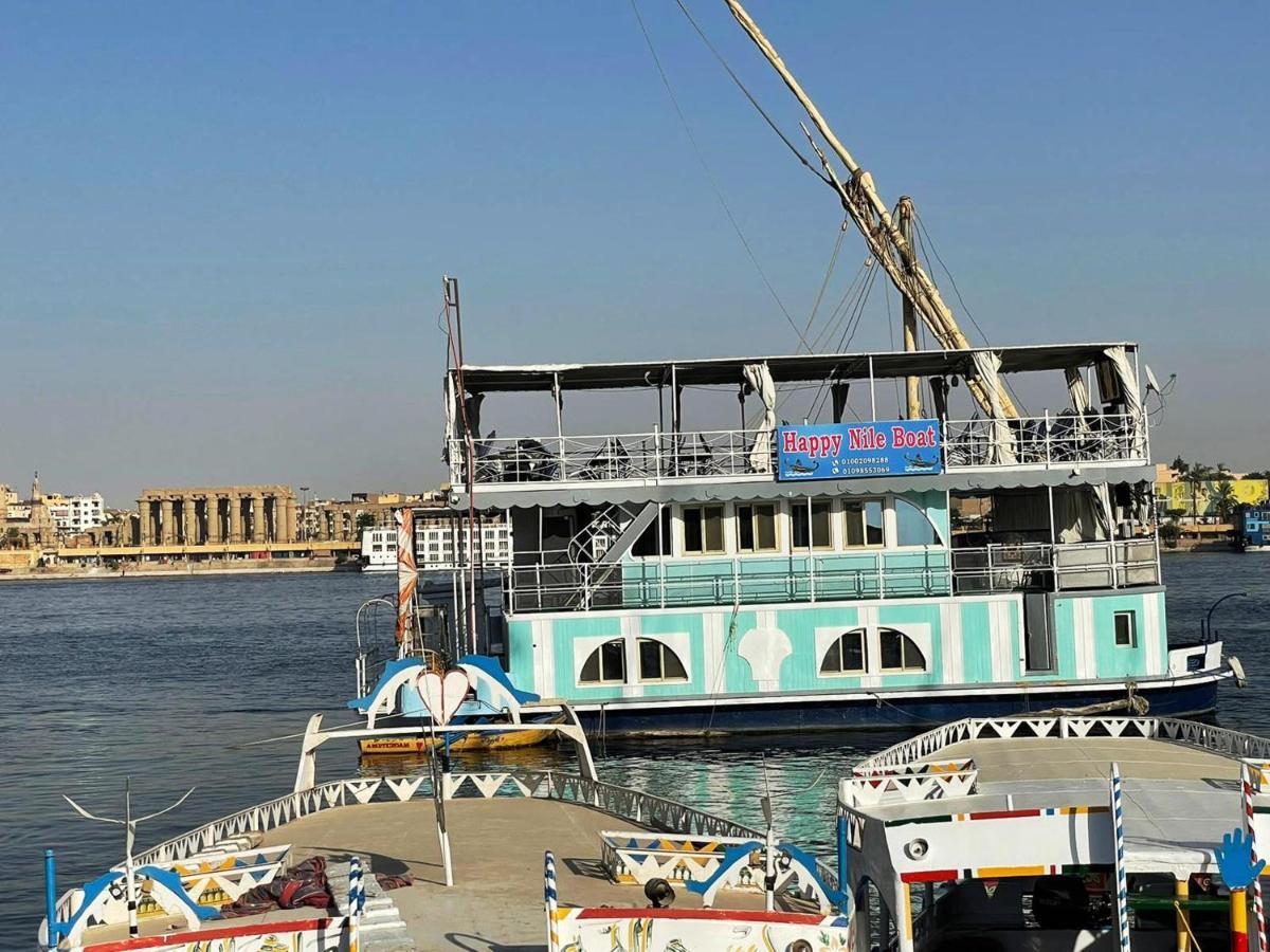 Floating Hotel- Happy Nile Boat Luksor Dış mekan fotoğraf