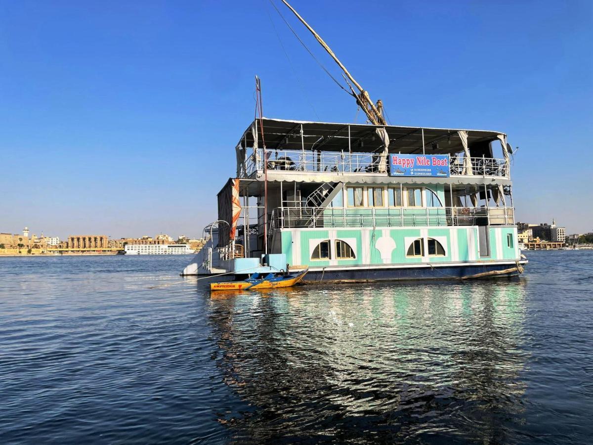 Floating Hotel- Happy Nile Boat Luksor Dış mekan fotoğraf